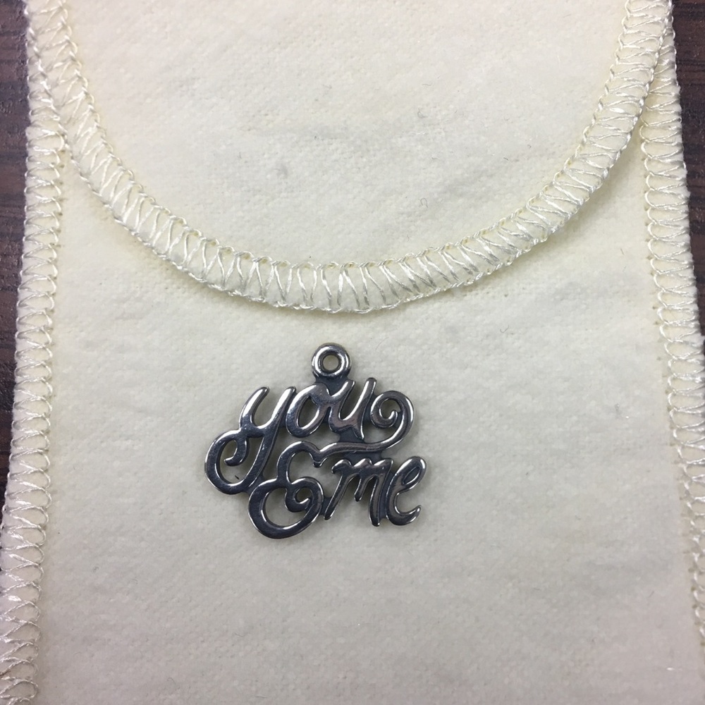 James Avery You & Me Sterling Silver Charm